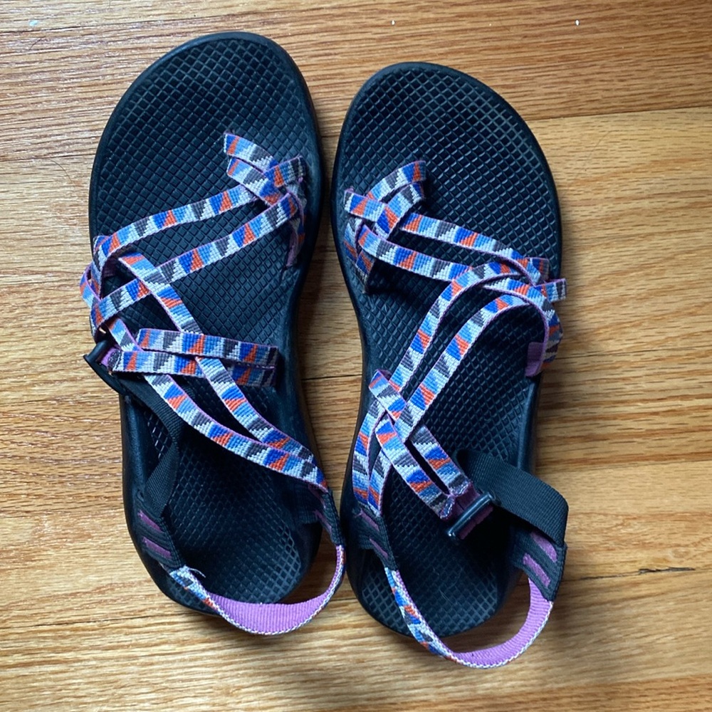 Chaco dual-strap sandals with adjustable straps size 9